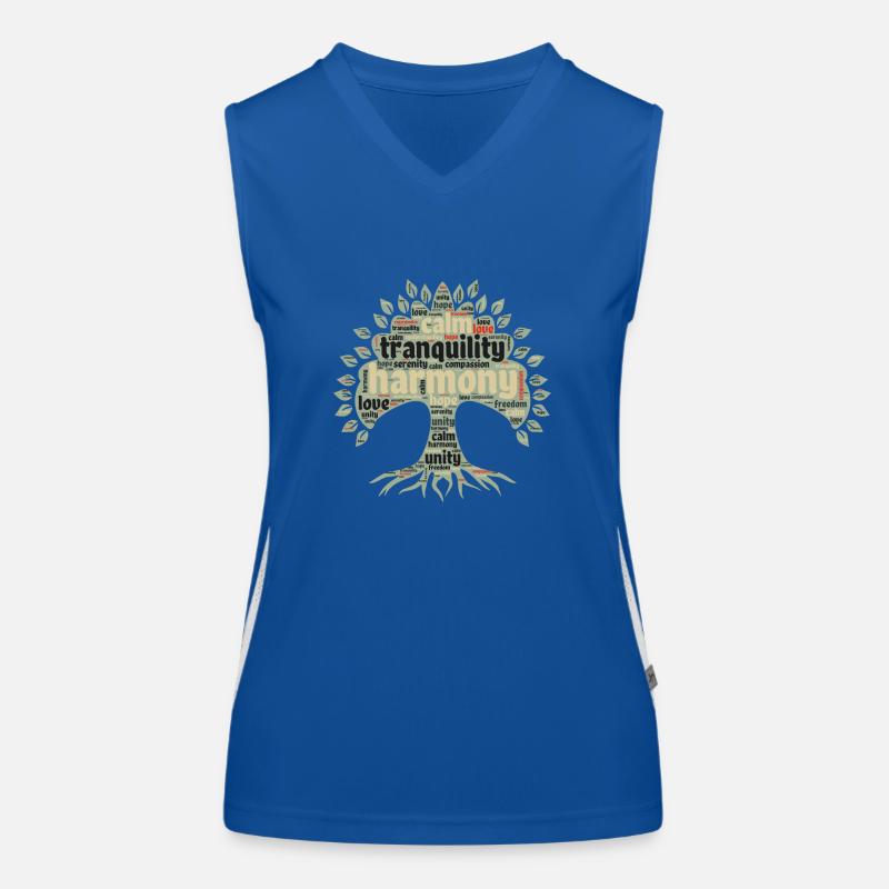 treeoflife13 Women's Functional Contrast Tank Top