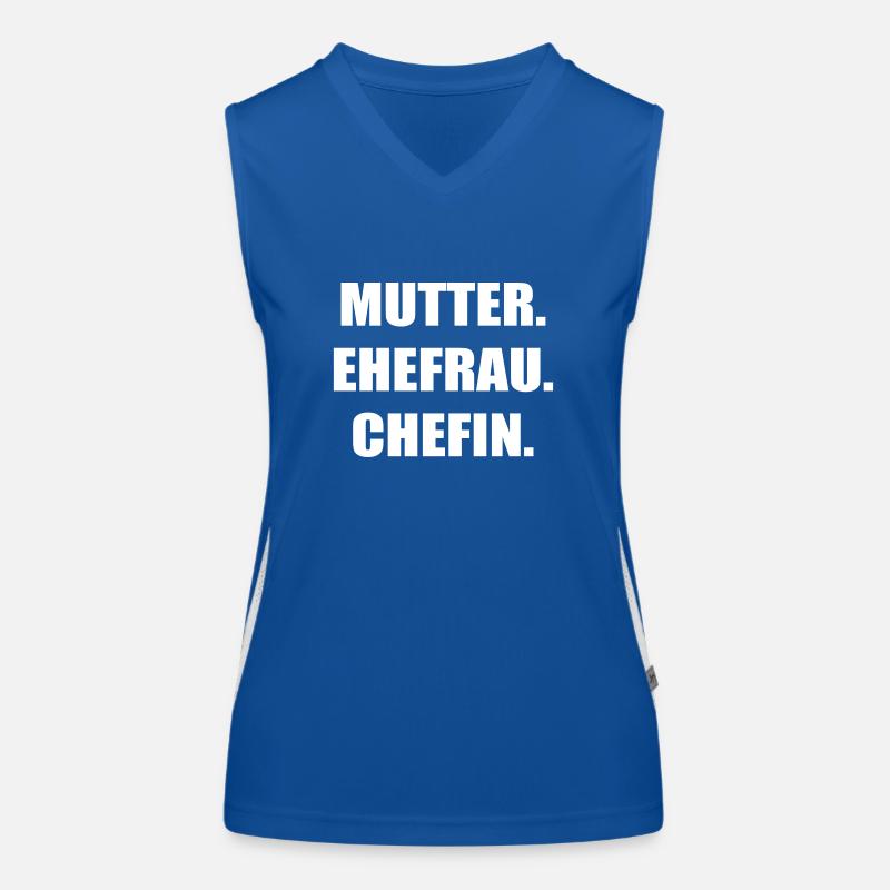 Mutter Funktionelles Kontrast-Tank Top für Frauen