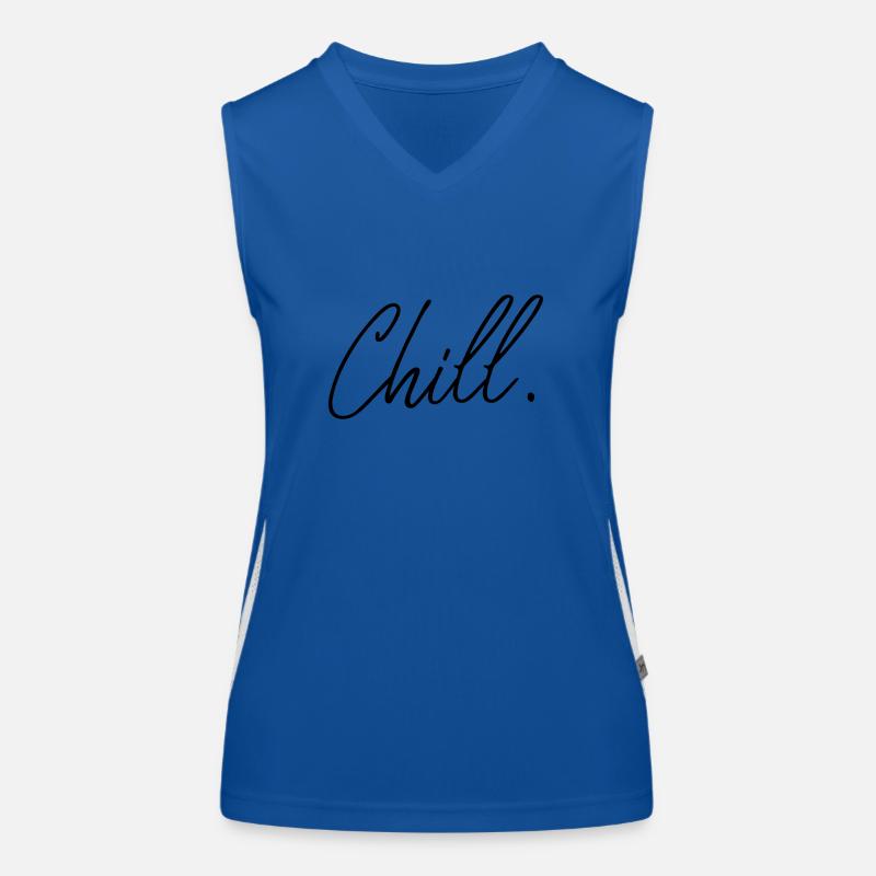 Chill T-Shirt Funktionelles Kontrast-Tank Top für Frauen