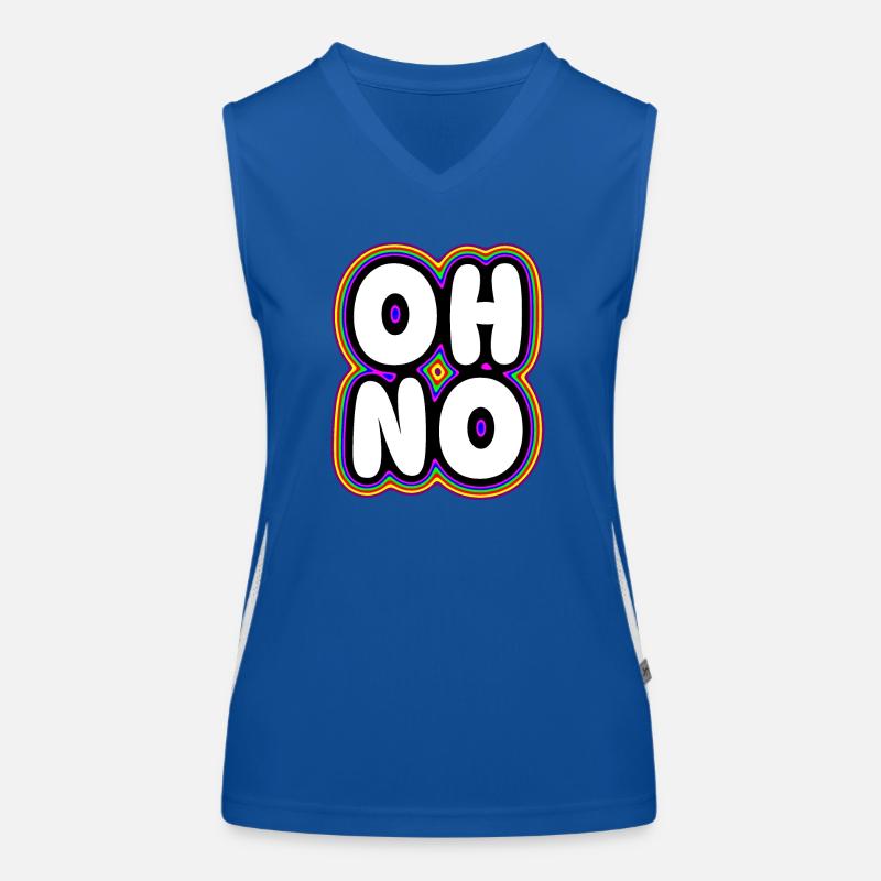 Oh No Women's Functional Contrast Tank Top