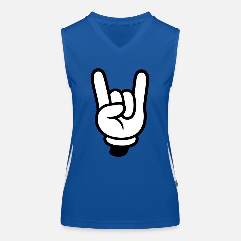 Party Hand Comic Funktionelles Kontrast-Tank Top für Frauen