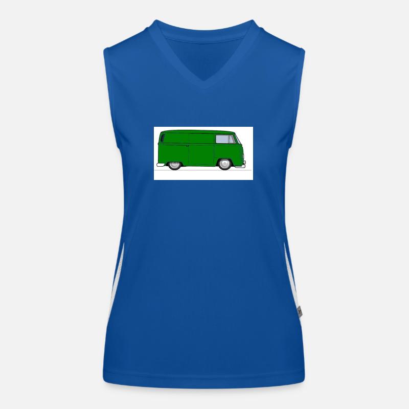 Combi Débardeur respirant contrasté Femme