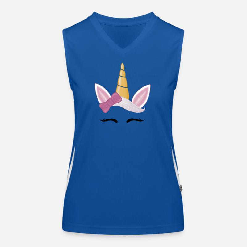 Licorne Débardeur respirant contrasté Femme