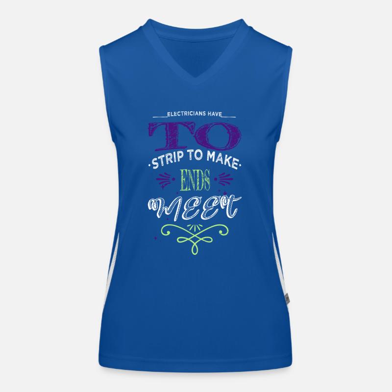 jokes engineer awesome electrical engineering Funktionelles Kontrast-Tank Top für Frauen