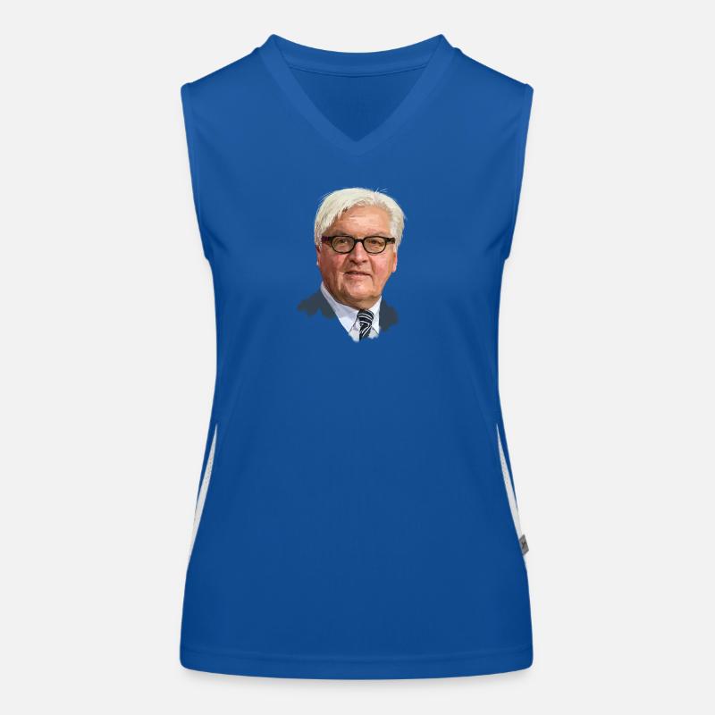 Frank-Walter Steinmeier Women's Functional Contrast Tank Top