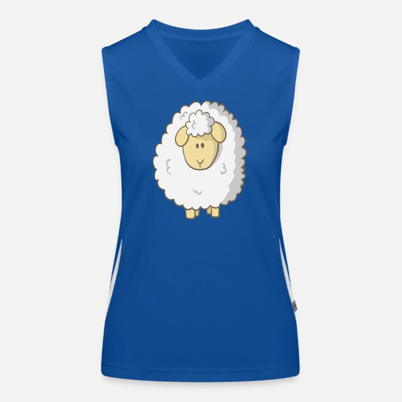 Mouton Débardeur respirant contrasté Femme