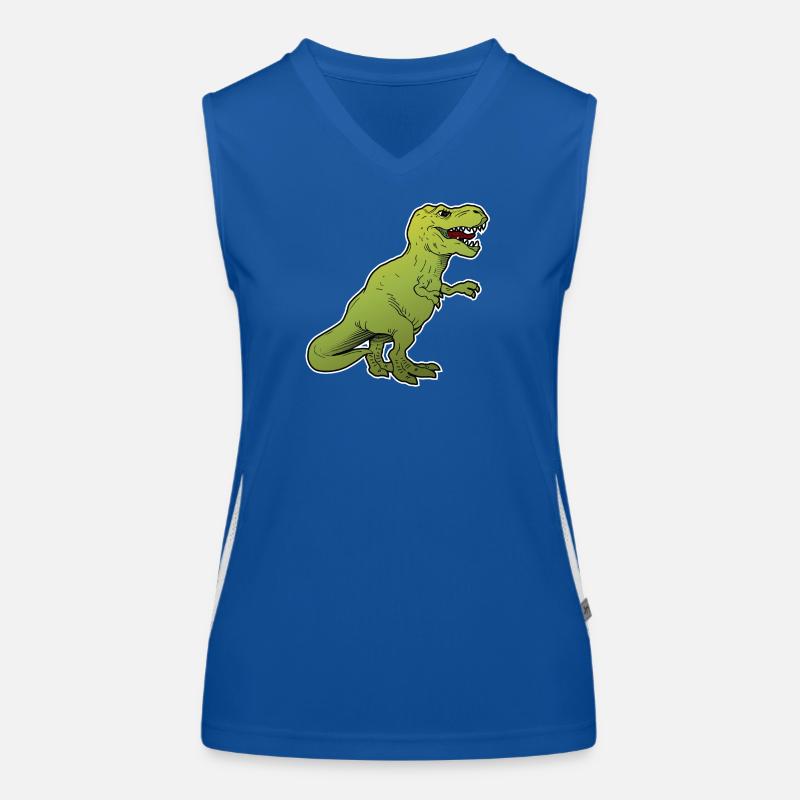 Dinosaur / big animal / beast Women's Functional Contrast Tank Top