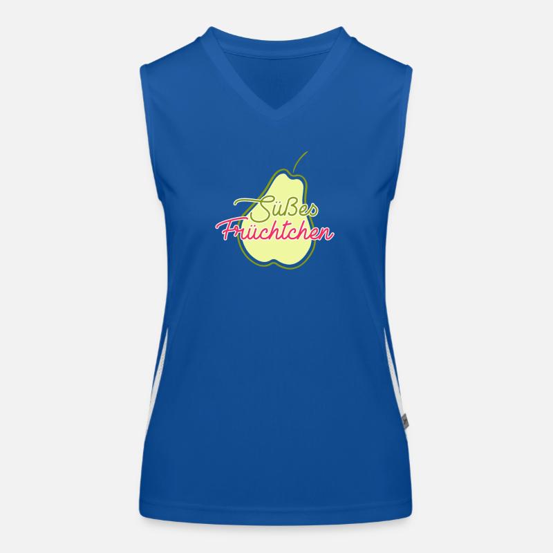 Obst Früchte Geschenkidee Früchte Funsprüche Obst Funktionelles Kontrast-Tank Top für Frauen