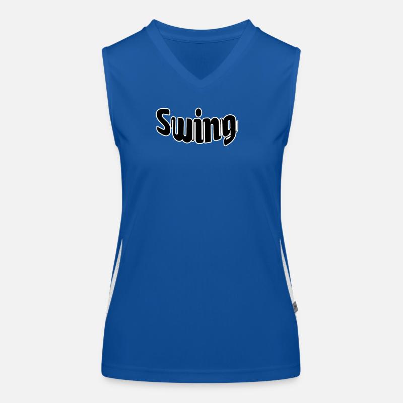 Swing Funktionelles Kontrast-Tank Top für Frauen