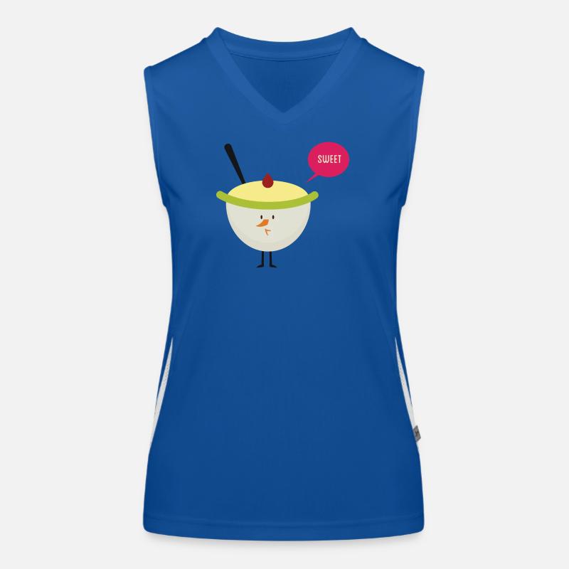 doux Débardeur respirant contrasté Femme