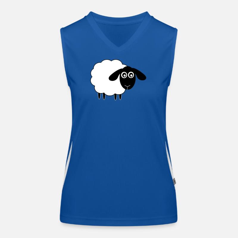 Mouton Débardeur respirant contrasté Femme