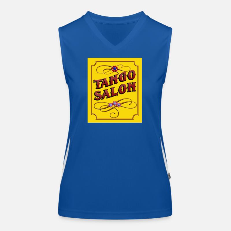 Tango Salon Funktionelles Kontrast-Tank Top für Frauen
