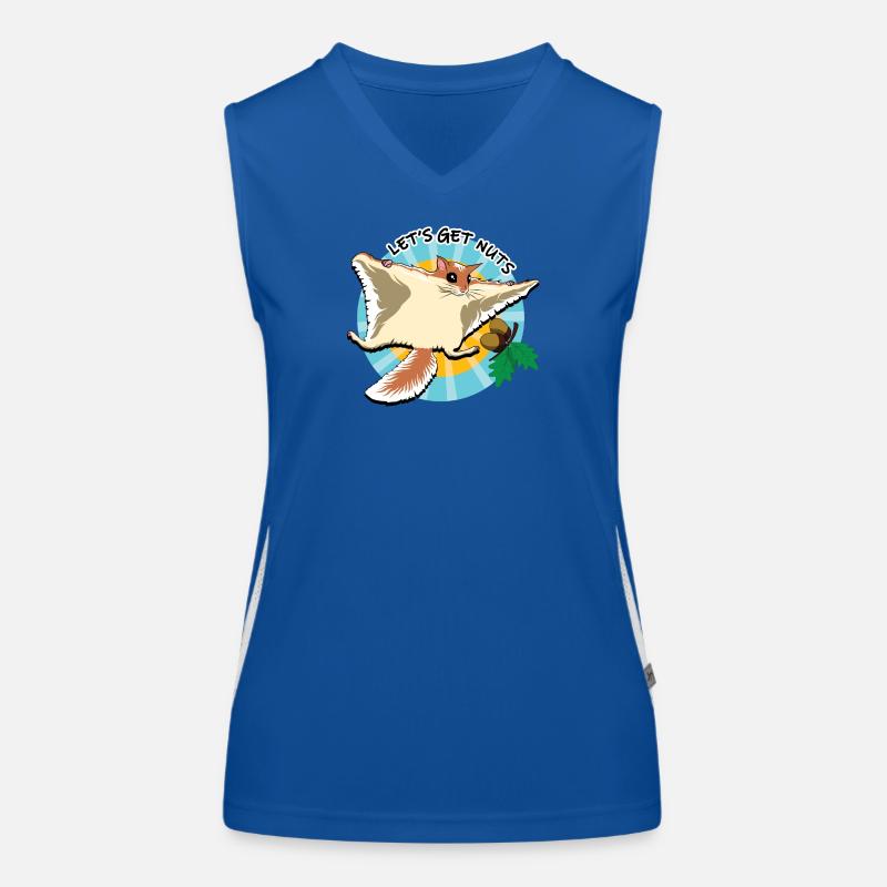Écureuil volant - Let's Get Nuts Débardeur respirant contrasté Femme