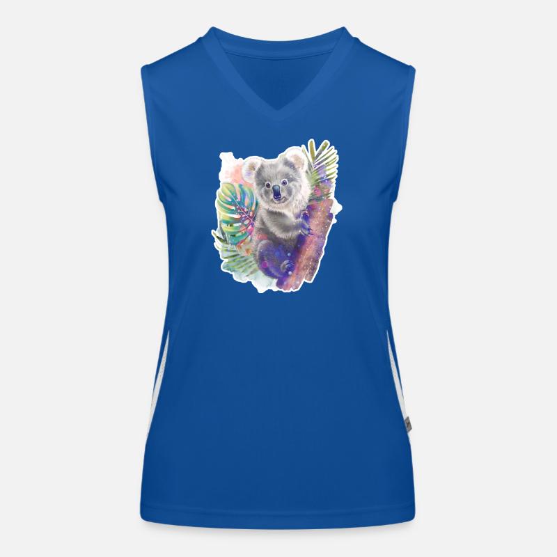 Koala | Ours Koala Débardeur respirant contrasté Femme