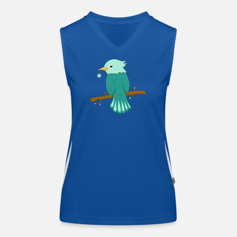 Glücksbringer Funktionelles Kontrast-Tank Top für Frauen