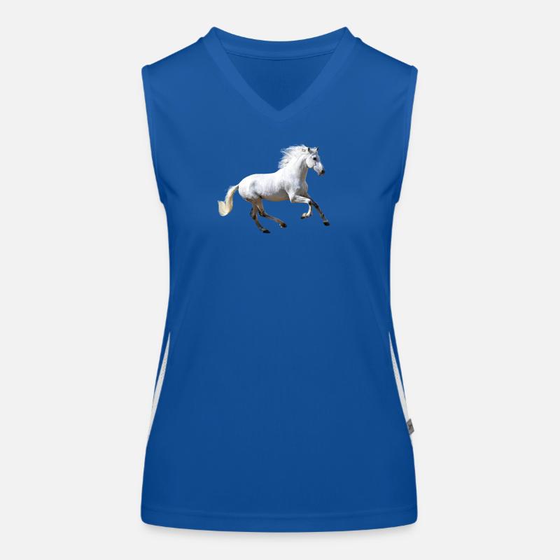 Cheval Débardeur respirant contrasté Femme