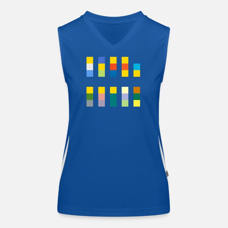 Pixel Springfield Débardeur respirant contrasté Femme