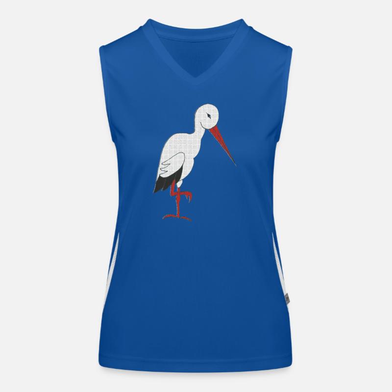 stork Women's Functional Contrast Tank Top
