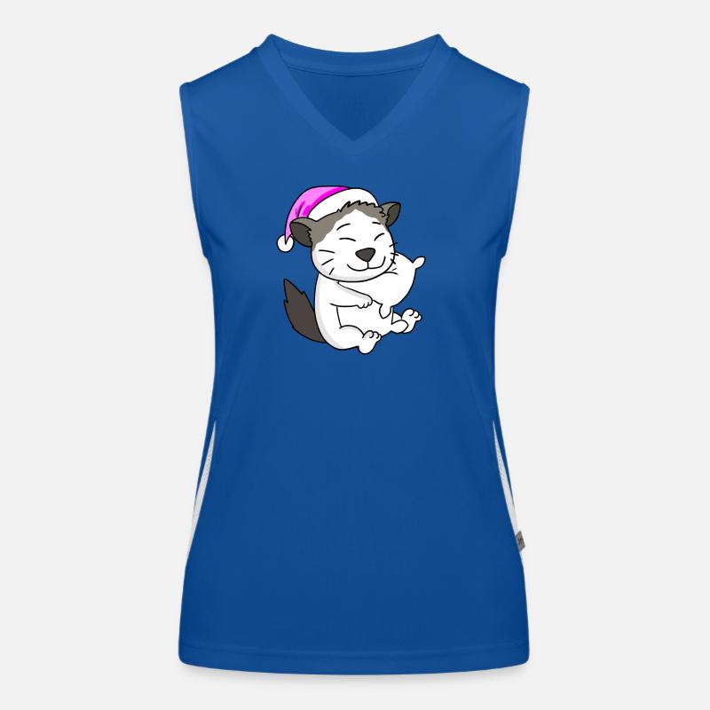 Cat cat breed Ragdoll Women's Functional Contrast Tank Top