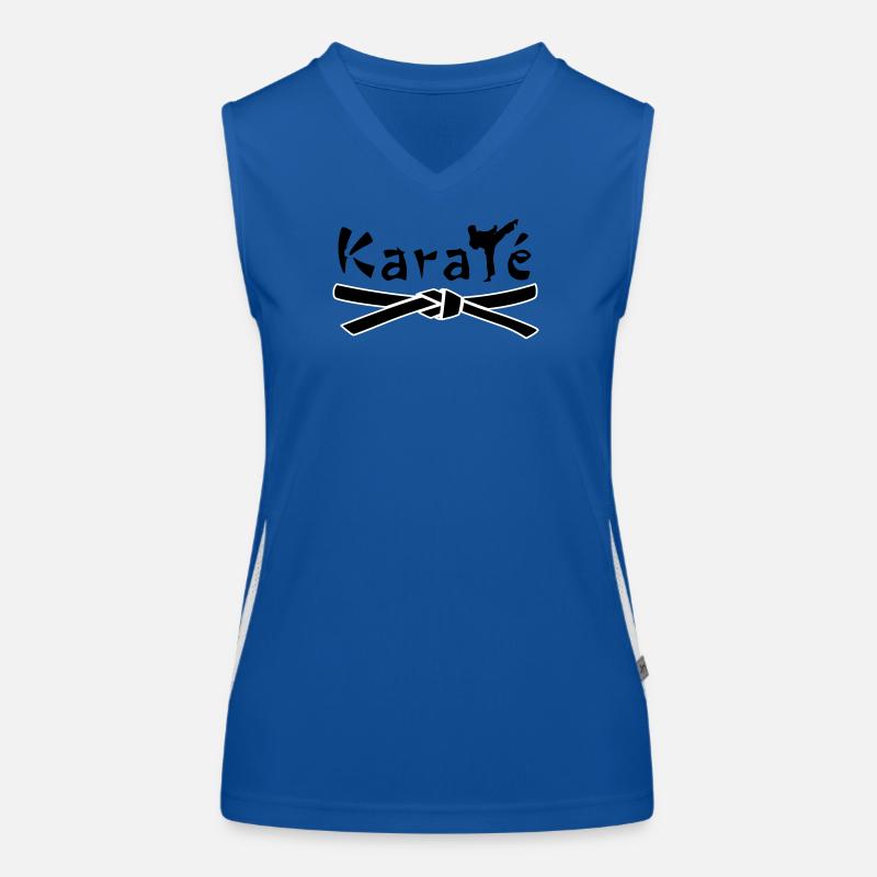 Karate Women's Functional Contrast Tank Top