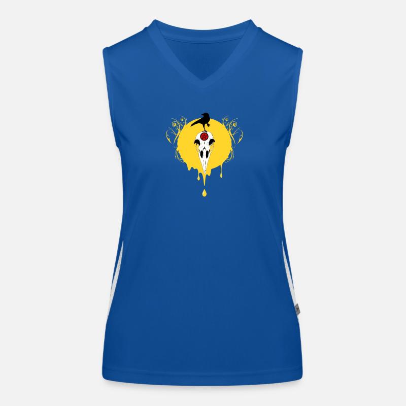 Gotisch Funktionelles Kontrast-Tank Top für Frauen