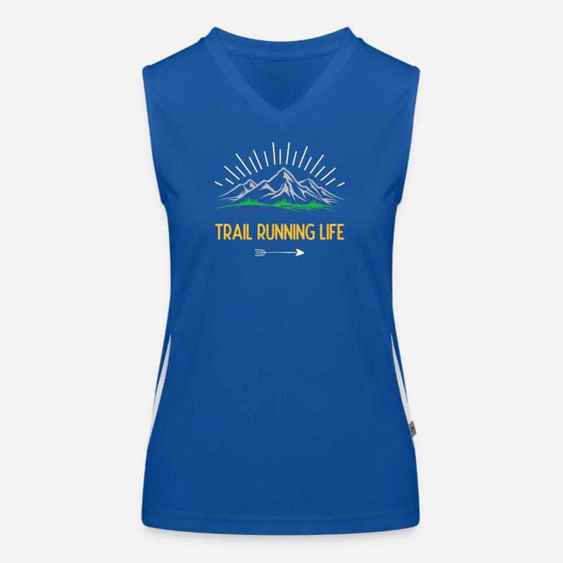 Trail Running Life Women's Functional Contrast Tank Top