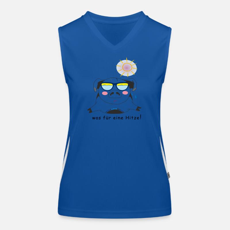 Sommer, Sonne Urlaub Funktionelles Kontrast-Tank Top für Frauen