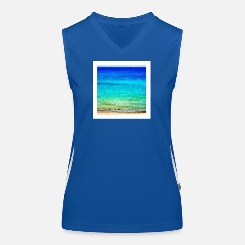 Meer Funktionelles Kontrast-Tank Top für Frauen