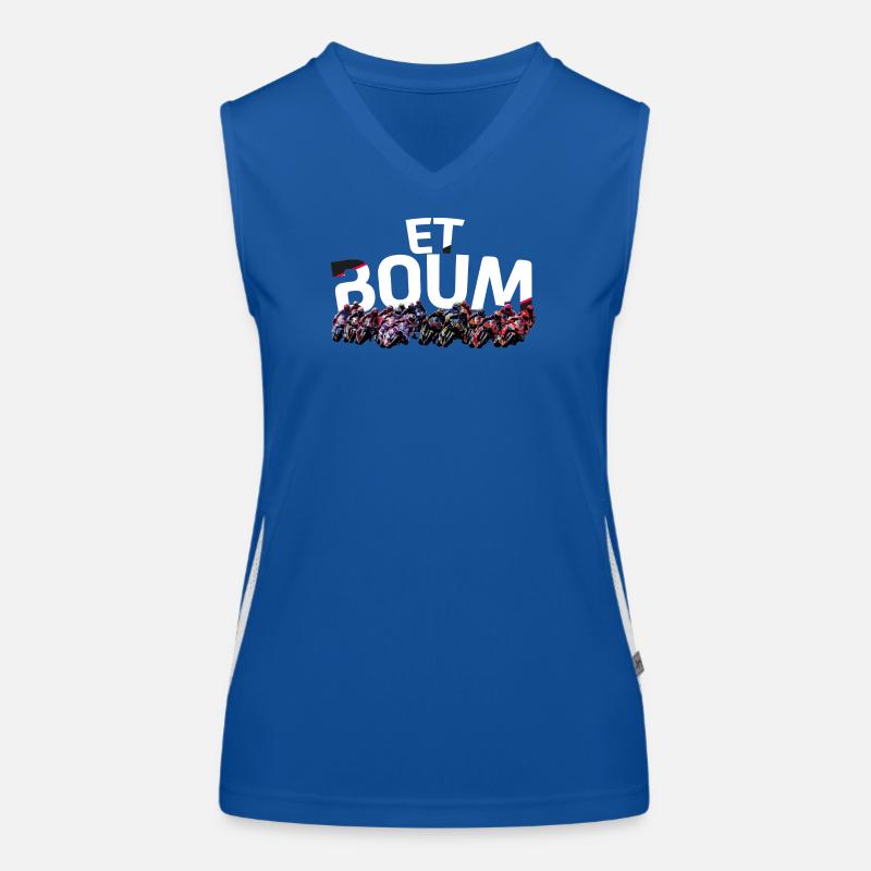 ET BOUM  Débardeur respirant contrasté Femme