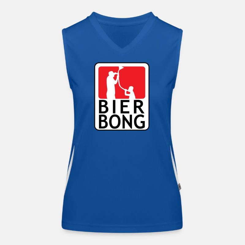BierBong Funktionelles Kontrast-Tank Top für Frauen