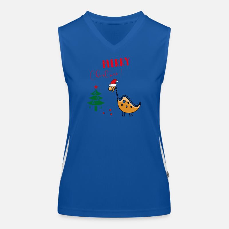 Joyeux Noël Débardeur respirant contrasté Femme