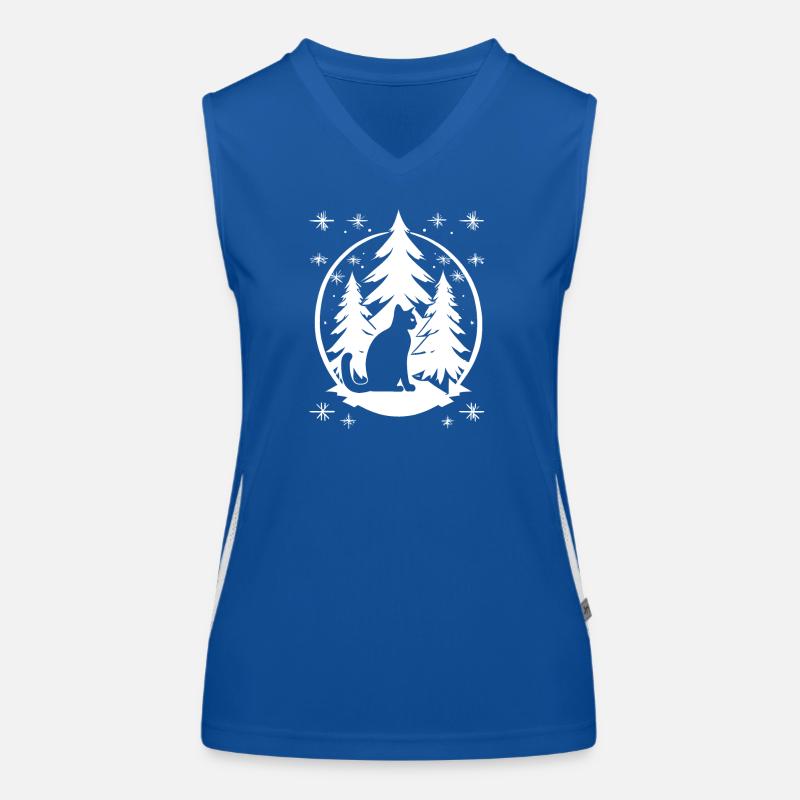 Chaton Débardeur respirant contrasté Femme