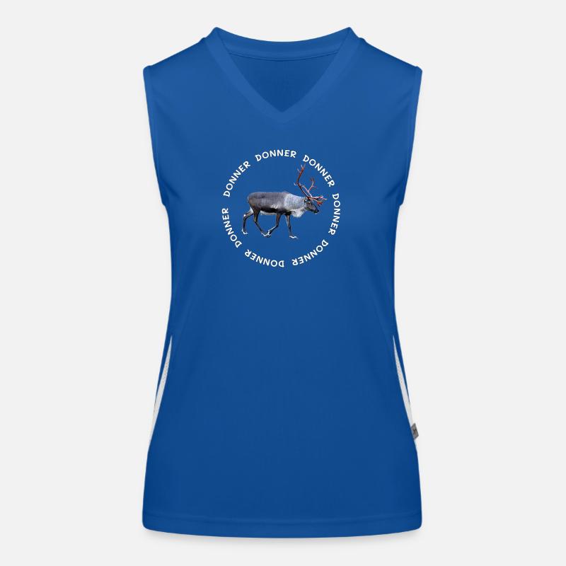 DONNER Funktionelles Kontrast-Tank Top für Frauen