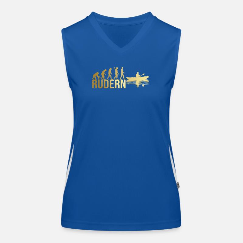 Evolution Rudern Funktionelles Kontrast-Tank Top für Frauen
