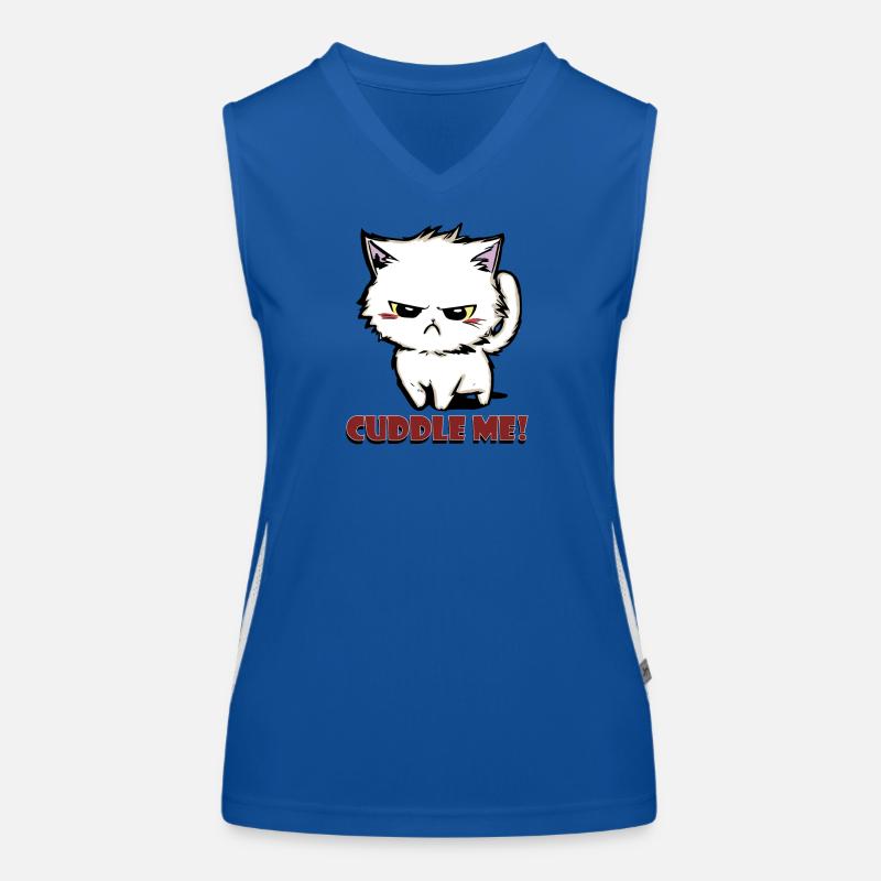 cuddle me2 Funktionelles Kontrast-Tank Top für Frauen