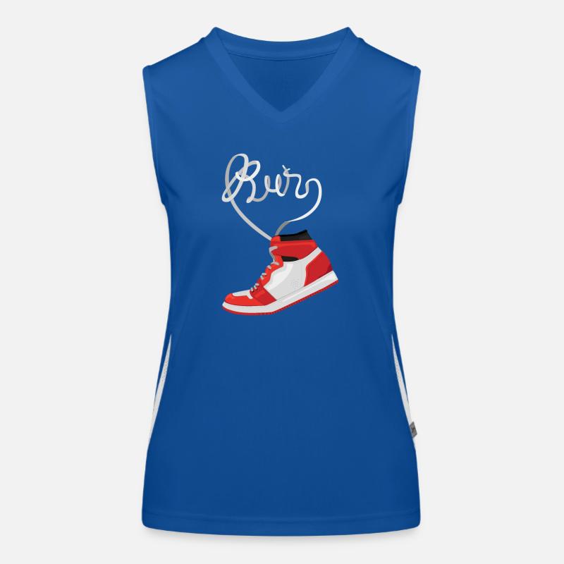 Run Funktionelles Kontrast-Tank Top für Frauen