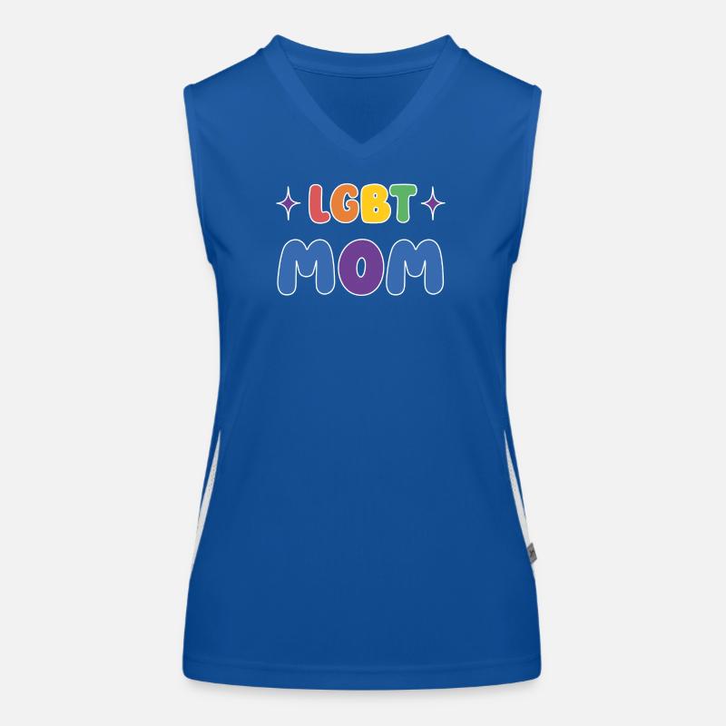 LGBTQ-Pride-Monat - LGBT-Mutter Funktionelles Kontrast-Tank Top für Frauen
