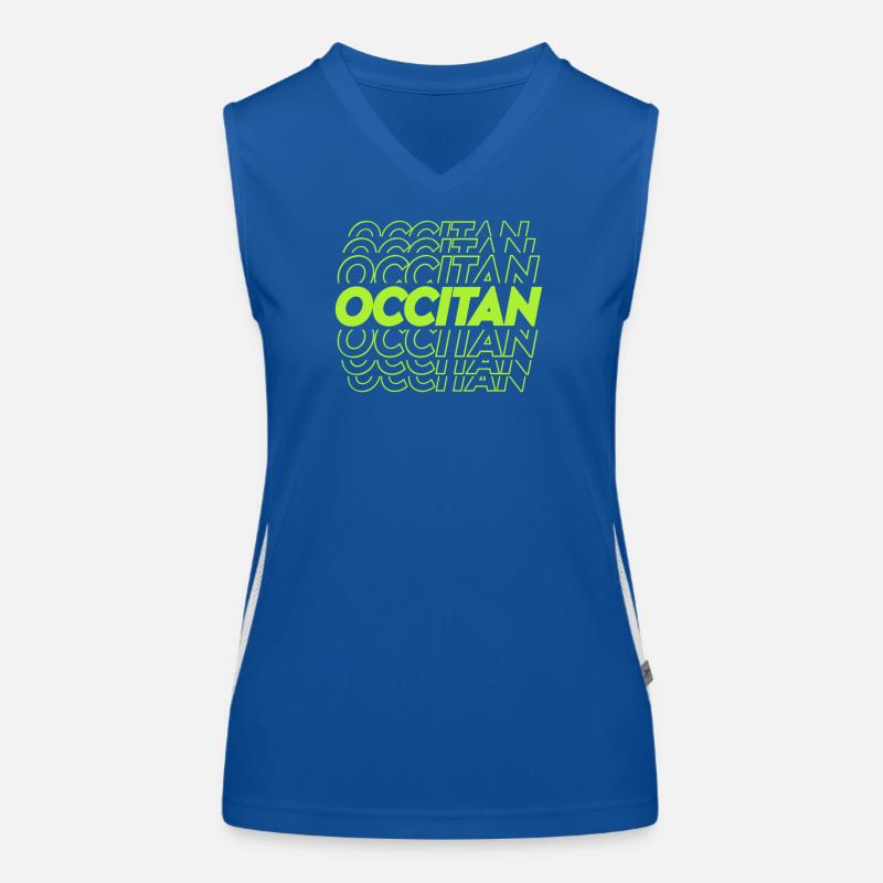 OCCITAN Débardeur respirant contrasté Femme