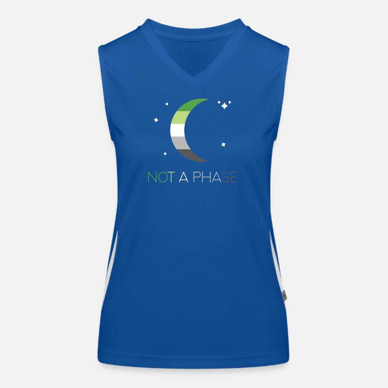 LGBTQ Pride Month - Keine Phase - Aromantic Funktionelles Kontrast-Tank Top für Frauen