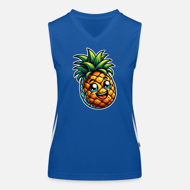 Pineapple Women's Functional Contrast Tank Top