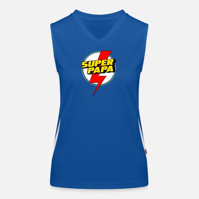 Super Dad Women's Functional Contrast Tank Top