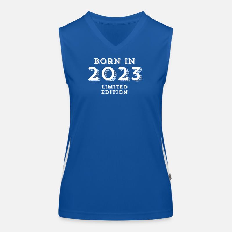 2023, année de naissance, 1 an Débardeur respirant contrasté Femme