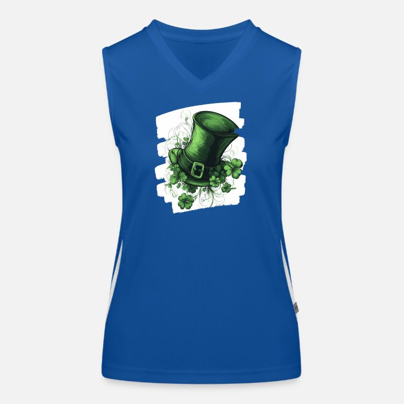 La Saint-Patrick Débardeur respirant contrasté Femme