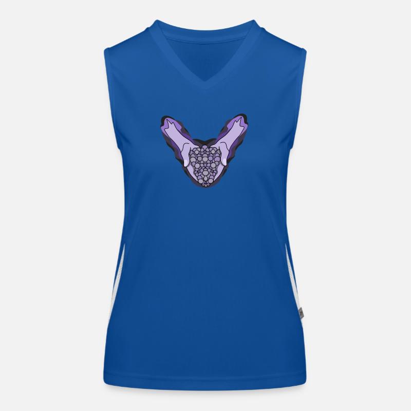 Delicious Grapes Women's Functional Contrast Tank Top
