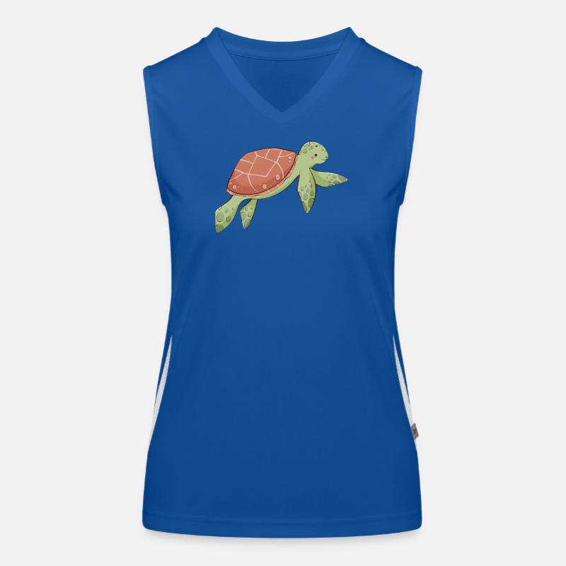 Turtle Women's Functional Contrast Tank Top