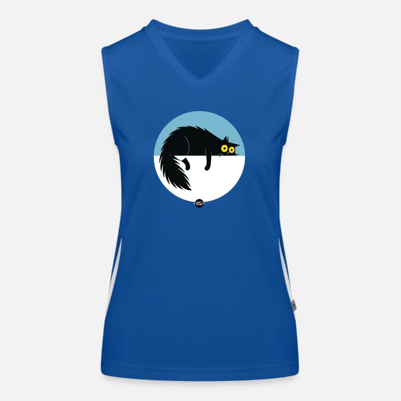 Lazy Surveillance Modus Funktionelles Kontrast-Tank Top für Frauen