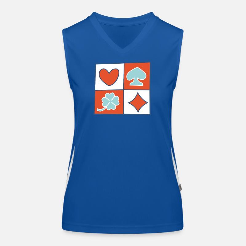 Checkerboard 2 von helfspawn Funktionelles Kontrast-Tank Top für Frauen