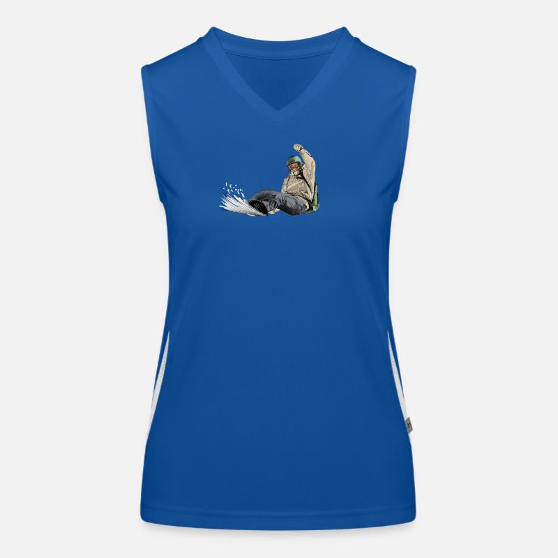 Freerider Funktionelles Kontrast-Tank Top für Frauen