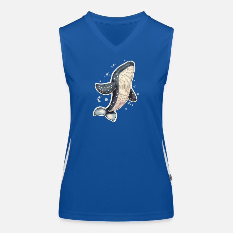 Wal Funktionelles Kontrast-Tank Top für Frauen