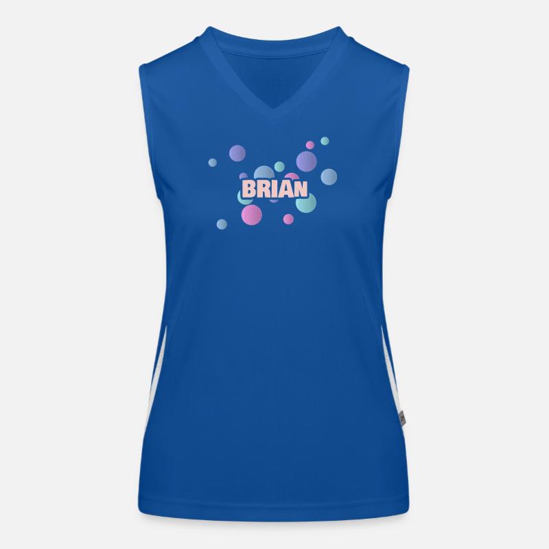 Brian Brian Funktionelles Kontrast-Tank Top für Frauen